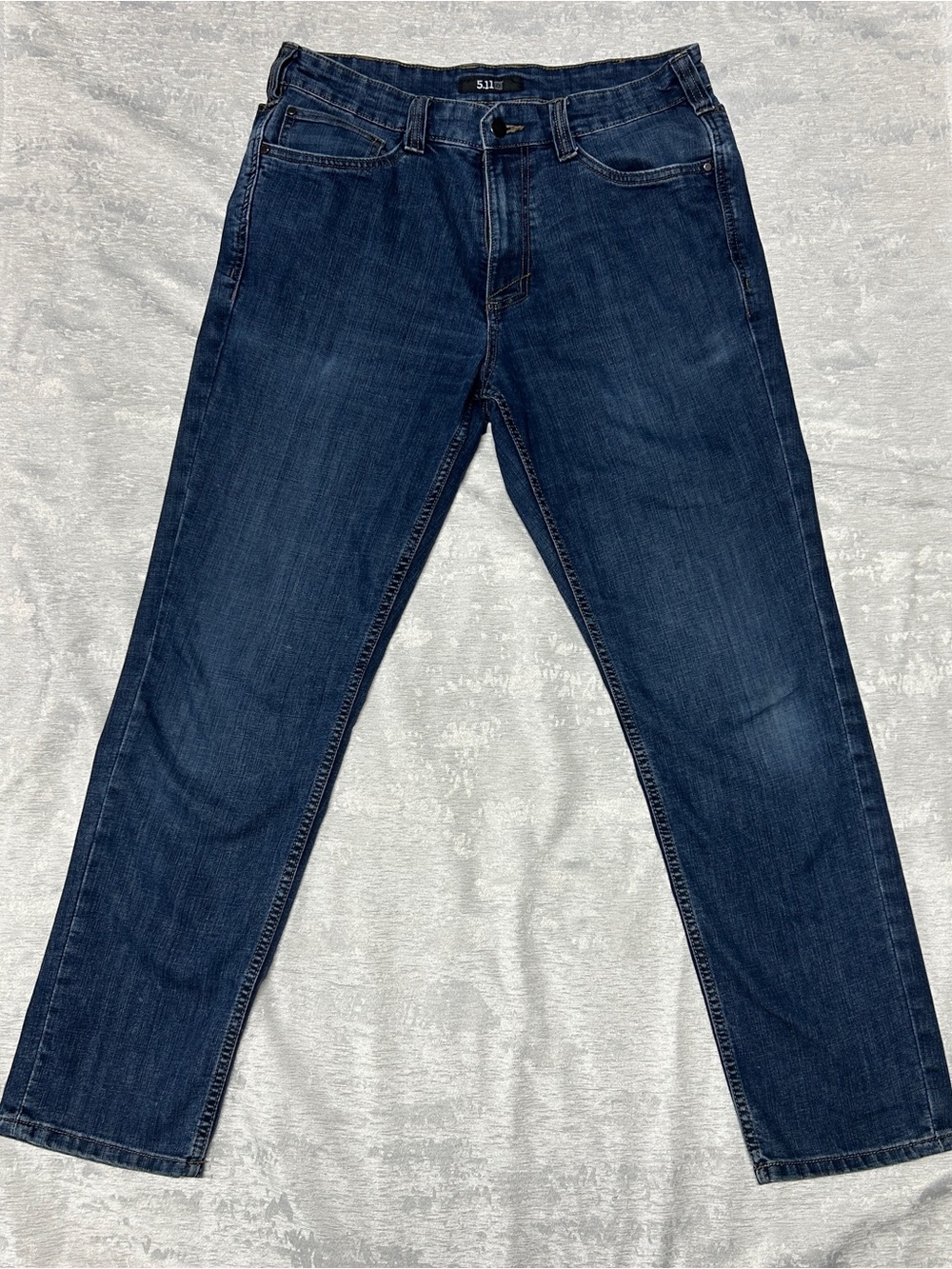 5.11 Tactical Defender-Flex Men's Jeans 34x32 Dark Indigo Straight Fit